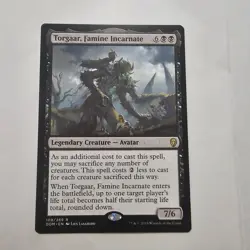 Torgaar, Famine Incarnate Dominaria Regular Magic The Gathering MTG - Image 1