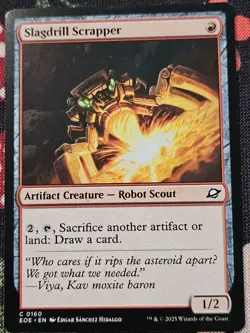 Slagdrill Scrapper *Common* Magic MtG x1 Edge of Eternities MTG EOE NM - Image 1