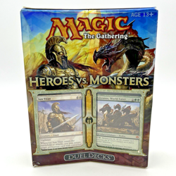 Magic the Gathering MtG Duel Decks: HEROES vs. MONSTERS • NEW - Image 1