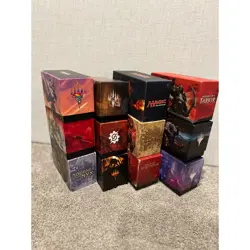 Magic the Gathering Fat Pack Bundle Boxes EMPTY Lot of 12 MTG - Image 2