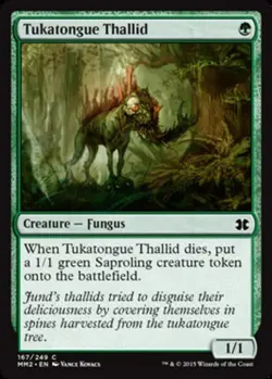 Tukatongue Thallid - Modern Masters 2015 #167/249 MTG Magic The Gathering - Image 1