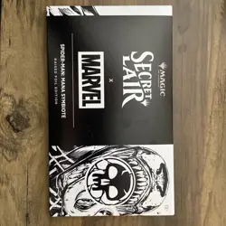 MTG Secret Lair x Marvel's Spider-Man: Mana Symbiote Raised Foil Edition In Hand - Image 2