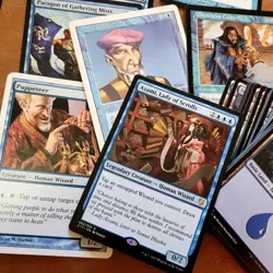 Magic Commander Deck MTG 100 - *Azami, Lady of Scrolls WIZARDS BLUE Tribal* - Image 1