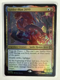 MTG Spider-Man 2099 (0150) Foil promo prerelease Marvel’s Spider-Man NM SPM - Image 1