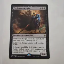 Oathsworn Knight Throne of Eldraine Regular Magic The Gathering MTG - Image 1
