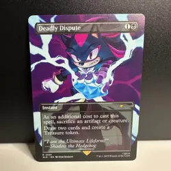 MTG: Magic Secret Lair x Sonic Hedgehog: Chasing Adventure Set of 8 - Image 2