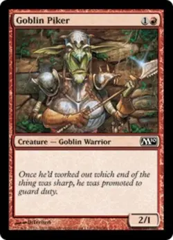 Goblin Piker - Magic 2010 (M10) #140/249 MTG Magic The Gathering - Image 1