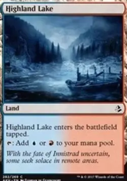 Highland Lake (Amonkhet) - Planeswalker Deck Exclusive - Amonkhet #282/269 MTG M - Image 1