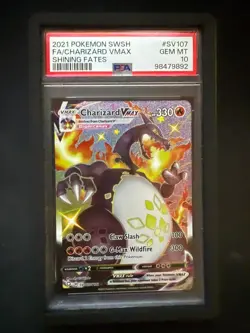 PSA 10 Charizard VMAX - SV107/SV122 - Shining Fates - Pokemon - Read Description - Image 1