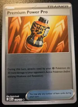 Premium Power Pro 124/132 Reverse Holo Uncommon Mega Evolution Pokemon TCG - Image 1