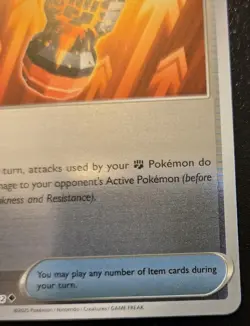 Premium Power Pro 124/132 Reverse Holo Uncommon Mega Evolution Pokemon TCG - Image 5