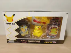 Pokemon Celebrations Premium Figure Collection Pikachu VMAX Box Factory Sealed - Image 1