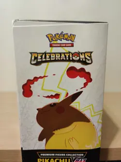 Pokemon Celebrations Premium Figure Collection Pikachu VMAX Box Factory Sealed - Image 3