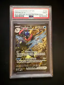 PSA 9 Greninja ex - SVP132 - Black Star Promo - Pokemon - Read Description - Image 1