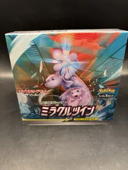 Pokemon Sword & Shield SM11 Japanese Booster Box Miracle Twins Factory Sealed - Image 1