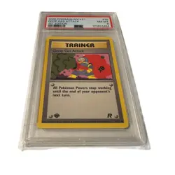 2000 PSA 8 Pokemon Goop Gas Attack - Trainer 1st Edition Rocket #78 Graded - Image 1