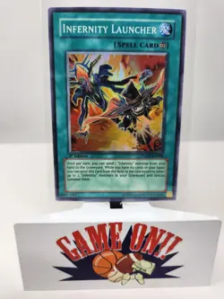 YuGiOh Infernity Launcher TSHD-EN048 1st Edition Super Rare LP - Image 1