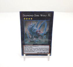 Yugioh! Diamond Dire Wolf - CT10-EN012 - Super Rare - Limited Edition NM - Image 1