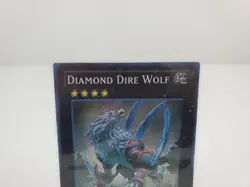Yugioh! Diamond Dire Wolf - CT10-EN012 - Super Rare - Limited Edition NM - Image 2