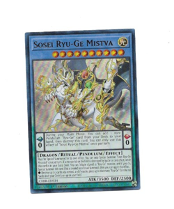 Yugioh Yu-Gi-Oh! Sosei Ryu-Ge Mistva CRBR-EN034 1st edition Ultra Rare NM - Image 1