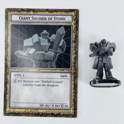 YuGiOh Dungeon Dice Monsters Giant Soldier of Stone B3-10 ENGLISH Figure Card - Image 1