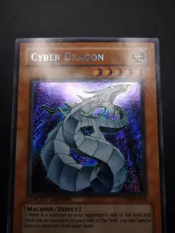 YUGIOH 2006 | CYBER DRAGON | CT03-EN002 | LIMITED EDITION | EXCELLENT - Image 4