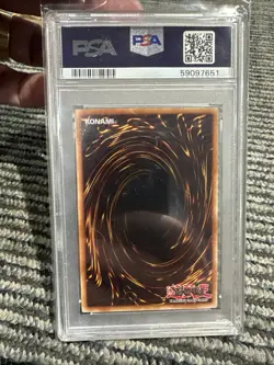 2002 YUGIOH! Yu-Gi-Oh Forbidden Memories Promo HARPIE'S PET DRAGON #002 - PSA 8 - Image 2