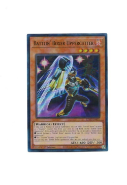 Yugioh Yu-Gi-Oh! Battlin' Boxer Uppercutter LD10-EN032 1st edition Ultra Rare - Image 1