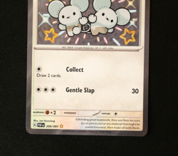 Pokemon Card TCG - Tandemaus 209/091 - Paldean Fates - Baby Shiny Rare - NM ⭐ - Image 3