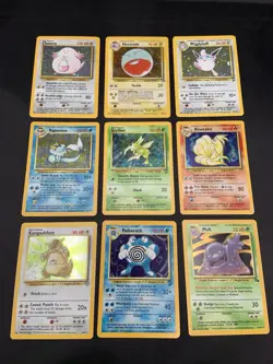 Vintage Pokemon Cards Rare Holo Lot WOTC Era Only - Image 1