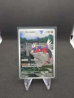 Koraidon 14 Pokemon TCG Scarlet & Violet Black Star Promo Card - Image 1