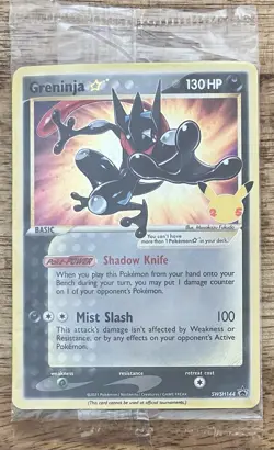 Greninja Star SWSH144 SWSH: Sword & Shield Promo Cards Holo Sealed - Image 1