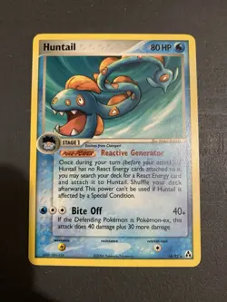 Huntail 18/92 2006 Legend Maker Regular Pokemon TCG Card - Image 1