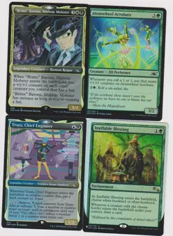 MULTICOLOR LEGENDARY UNFINITY FUN DECK 40X CARDS MTG MAGIC N-MINT -RARES, FOILS - Image 1