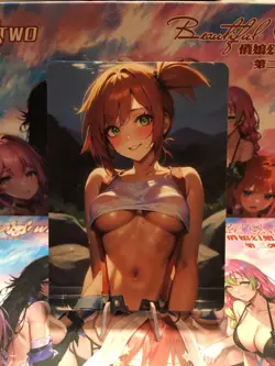 Beautiful Waifu Card Goddess Story CCG Anime Waifu Double Sided - Image 1