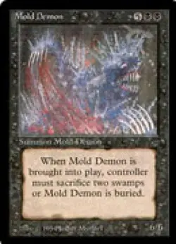 MTG English Mold Demon NM Normal Legends - Image 1