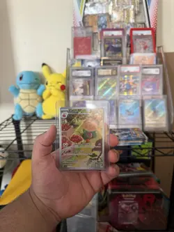 Pokemon TCG Appletun 211/191 Surging Sparks Full Art Holo Card Illustration Rare - Image 3