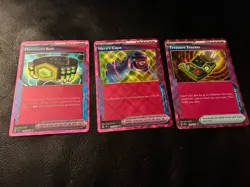 Hero's Cape 152/162 Maximum Belt 154/162 Treasure Tracker 131/131 Ace Spec Cards - Image 1