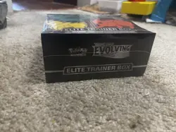 pokemon cards packs box elite trainer evolving skies eevee trading card game - Image 1