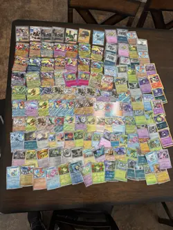 Pokemon Cards- 136 Card Mixed Mint Bulk Lot Full Art, Ex, Shinies, Pokeball - Image 1