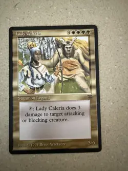 Lady Caleria Legends Rare MTG Magic Card NM Condition - Image 1