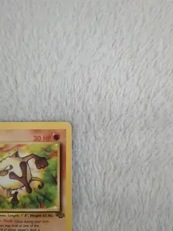 Mankey Base Set Jungle 55/64 Pokemon Card 1999 Wizards Vintage - Image 3