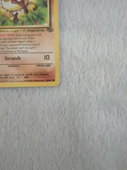 Mankey Base Set Jungle 55/64 Pokemon Card 1999 Wizards Vintage - Image 5