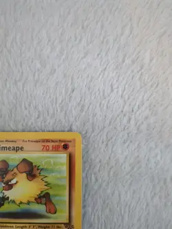 Primeape 43/64 | Base Set Jungle | Non Holo Pokemon Card LP - Image 3