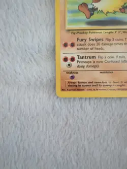Primeape 43/64 | Base Set Jungle | Non Holo Pokemon Card LP - Image 4