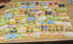 Pokemon cards 1st Edition And Shadowless - Lot Of 48 1st Edition Pokemon Cards - Image 1