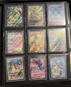 Pokemon Binders Bunch of Cards and More Cards In Other Binder - Image 1