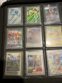 Pokemon Binders Bunch of Cards and More Cards In Other Binder - Image 2