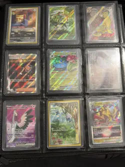 Pokemon Binders Bunch of Cards and More Cards In Other Binder - Image 3