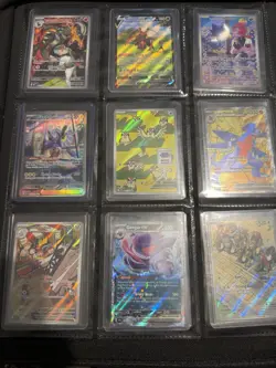 Pokemon Binders Bunch of Cards and More Cards In Other Binder - Image 4